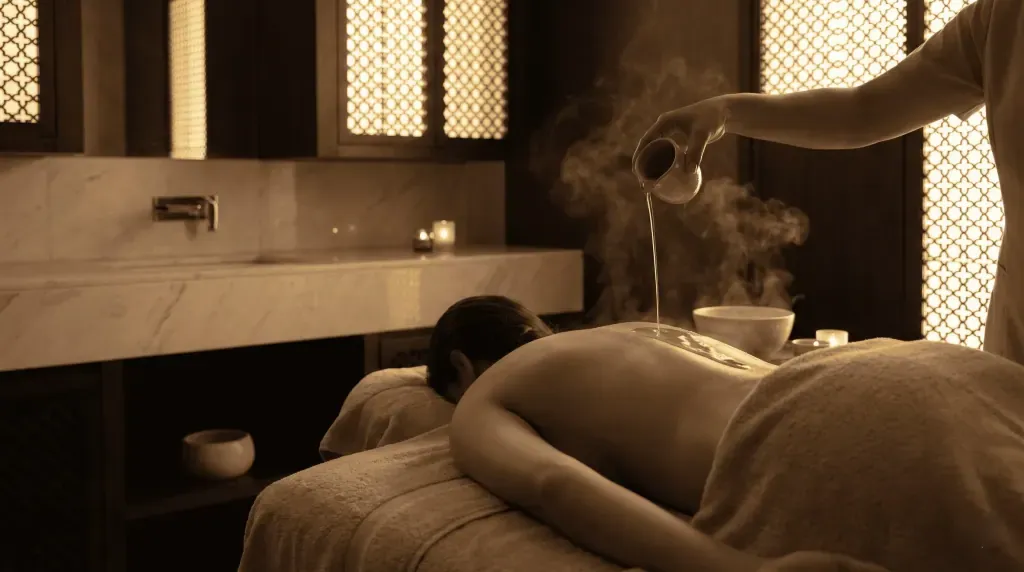 Hot Oil Massage